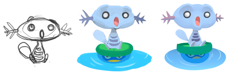 Illustration for article titled Wee Wooper! Pokemon One a Day, Series 2!